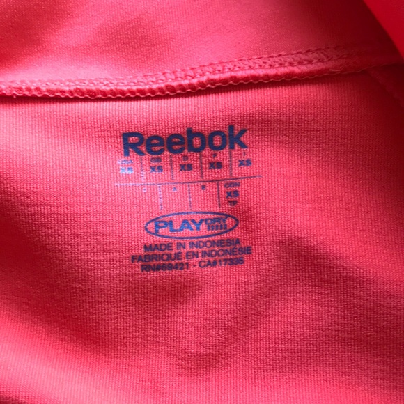 Coral Pink Reebok Running Jacket - Picture 3 of 3